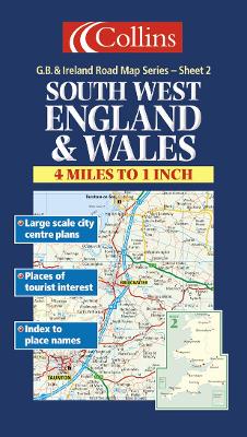 Great Britain: England, Southwest & Wales - Collins Publishers (Manufactured by)