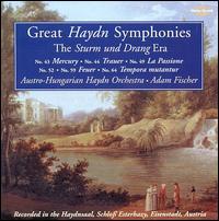 Great Haydn Symphonies: Sturm and Drang Era - sterreichisch-Ungarische Haydn-Philharmonie; Adam Fischer (conductor)