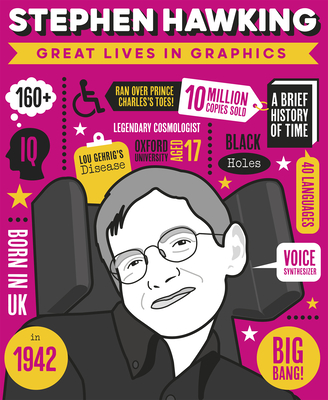 Great Lives in Graphics: Stephen Hawking - Books, Button