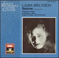 Great Recordings of the Century: Ljuba Welitsch - Ljuba Welitsch (soprano)