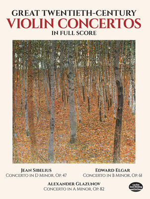 Great Twentieth-Century Violin Concertos in Full Score - Sibelius, Jean, and Elgar, Edward, and Davis, Francis A (Editor)