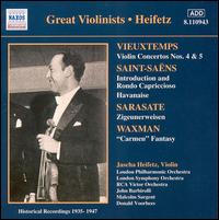Great Violinists: Heifetz - Jascha Heifetz (violin)