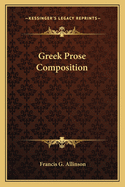 Greek Prose Composition