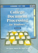 Gregg College Document Processing for Windows