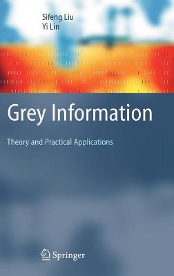 Grey Information: Theory and Practical Applications - Liu, Sifeng, and Lin, Yi