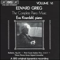 Grieg: The Complete Piano Music, Vol. 6 - Eva Knardahl (piano)