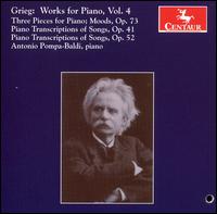 Grieg: Works for Piano, Vol. 4 - Antonio Pompa-Baldi (piano)