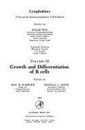 Growth and Differentiation of B Cells - Pick, Edgar (Editor)