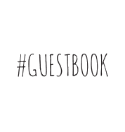 #guestbook, Guests Comments, B&b, Visitors Book, Vacation Home Guest Book, Beach House Guest Book, Comments Book, Visitor Book, Colourful Guest Book, Holiday Home, Retreat Centres, Family Holiday Guest Book (Hardback)