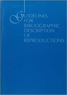 Guidelines for Bibliographic D