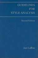 Guidelines for Style Analysis