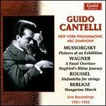 Guido Cantelli Conducts Mussorgsky, Wagner, Roussel & Berlioz - Daniel Guilet (violin); Remo Bolognini (violin); Guido Cantelli (conductor)
