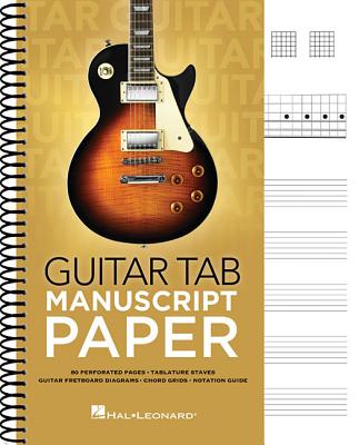 Guitar Tab Manuscript Paper - Hal Leonard Corp (Creator)