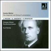 Gustav Mahler: Das Klagende Lied - Gundula Janowitz (soprano); Julius Patzak (tenor); Michael Raucheisen (piano); Sonja Draksler (alto);...