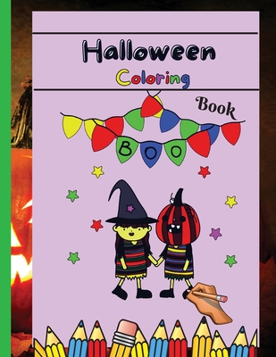 Halloween Coloring Book: Happy Halloween Coloring Book for Toddlers (Halloween Books for Kids) - Claudia