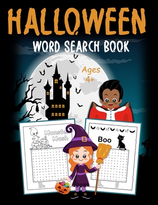 Halloween Word Search Book: 50 Uniquely Themed Puzzles For Kids Ages 4+ - Brilliant Bambini Books, and Bambini, Brilliant