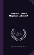 Hamilton Literary Magazine, Volume 29