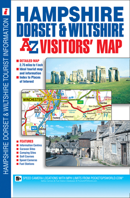 Hampshire, Dorset & Wiltshire A-Z Visitors' Map - Geographers' A-Z Map Co Ltd