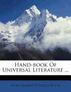 Hand-Book of Universal Literature