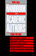 Handbook for Academic Authors - Luey, Beth