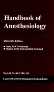 Handbook of Anesthesiology