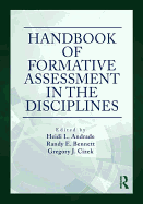 Handbook of Formative Assessment in the Disciplines