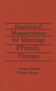 Handbook Of Measurements For Marriage And Family Therapy