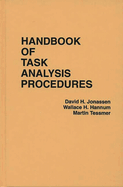Handbook of Task Analysis Procedures