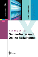 Handbuch Fr Online-Texter Und Online-Redakteure