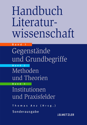 Handbuch Literaturwissenschaft - Anz, Thomas (Editor)