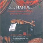 Handel: Complete Sonatas and Works for Violin & Continuo
