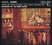 Handel: Flavio - Bernarda Fink (mezzo-soprano); Chiara Banchini (violin); Christina Hogman (soprano); Derek Lee Ragin (counter tenor);...