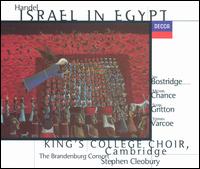Handel: Israel in Egypt - Angela East (cello); Henry Herford (bass); Ian Bostridge (tenor); James Vivian (organ); Libby Crabtree (soprano);...
