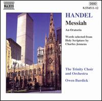 Handel: Messiah - Andrea Saposnik (alto); Benjamin Brecher (tenor); Bethany Hodges (soprano); James Martin (bass); Janine Ullyette (soprano);...