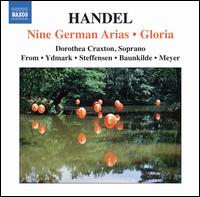 Handel: Nine German Arias; Gloria - Clive Morris (cello maker); Dorothea Craxton (soprano); Fredrik From (violin); Hanna Ydmark (violin);...