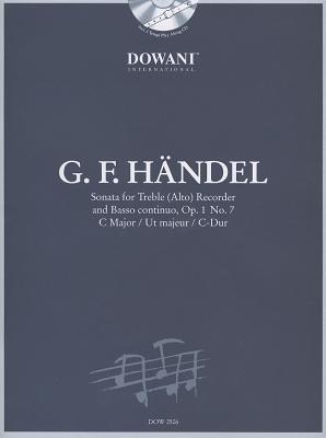 Handel: Sonata in C Major, Op. 1, No. 7 for Treble (Alto) Recorder and Basso Continuo - Handel, George Frederick (Composer), and Zimmermann, Manfredo (Editor)