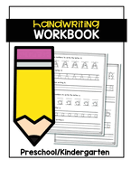 Handwriting Workbook: Preschool/Kindergarten