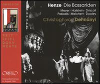 Hans Werner Henze: Die Bassariden - Helmut Melchert (vocals); Ingeborg Hallstein (vocals); Kerstin Meyer (vocals); Kostas Paskalis (vocals);...
