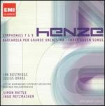 Hans Werner Henze: Symphonies Nos. 7 & 9; Barcarola per Grande Orchestra; Three Auden Songs