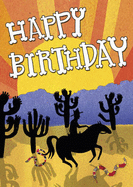 Happy Birthday - Wild West