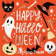 Happy Halloween Coloring Book