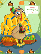 Happy Thanksgiving coloring book