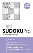 Hard Sudoku Pro: Book for Experienced Puzzlers (200 puzzles) Vol. 96