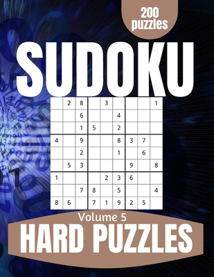 Hard Sudoku Puzzles: Difficult Large Print Sudoku Puzzles for Adults and Seniors with Solutions - Design, This