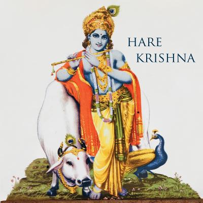 Hare Krishna: 150-Page Blank Writing Diary with Hindu Deity Krishna 8.5 X 8.5 Square (Grey) (Symbology Series of Writing Journals) (Volume 2) - The Mindful Word