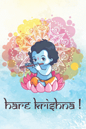 Hare Krishna: Bhakti Devotee Notebook Journal Sketchbook Blank Paper Diary Daily Devotion