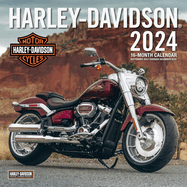 Harley-Davidson 2024: 16-Month 12x12 Wall Calendar-September 2023 Through December 2024