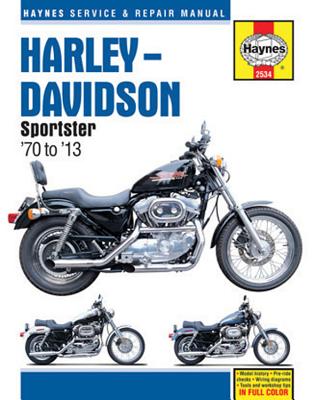Harley-Davidson Sportsters (70 - 13) Haynes Repair Manual - Ahlstrand, Alan