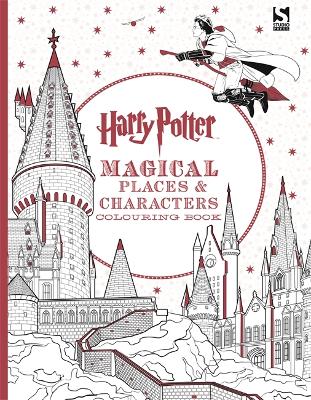 Harry Potter Magical Places and Characters Colouring Book - 