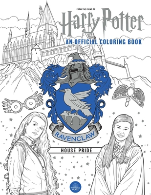 Harry Potter: Ravenclaw House Pride: The Official Coloring Book: (Gifts Books for Harry Potter Fans, Adult Coloring Books) - Insight Editions